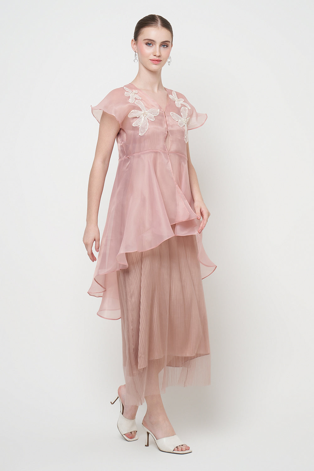 Helena Dress in Pink