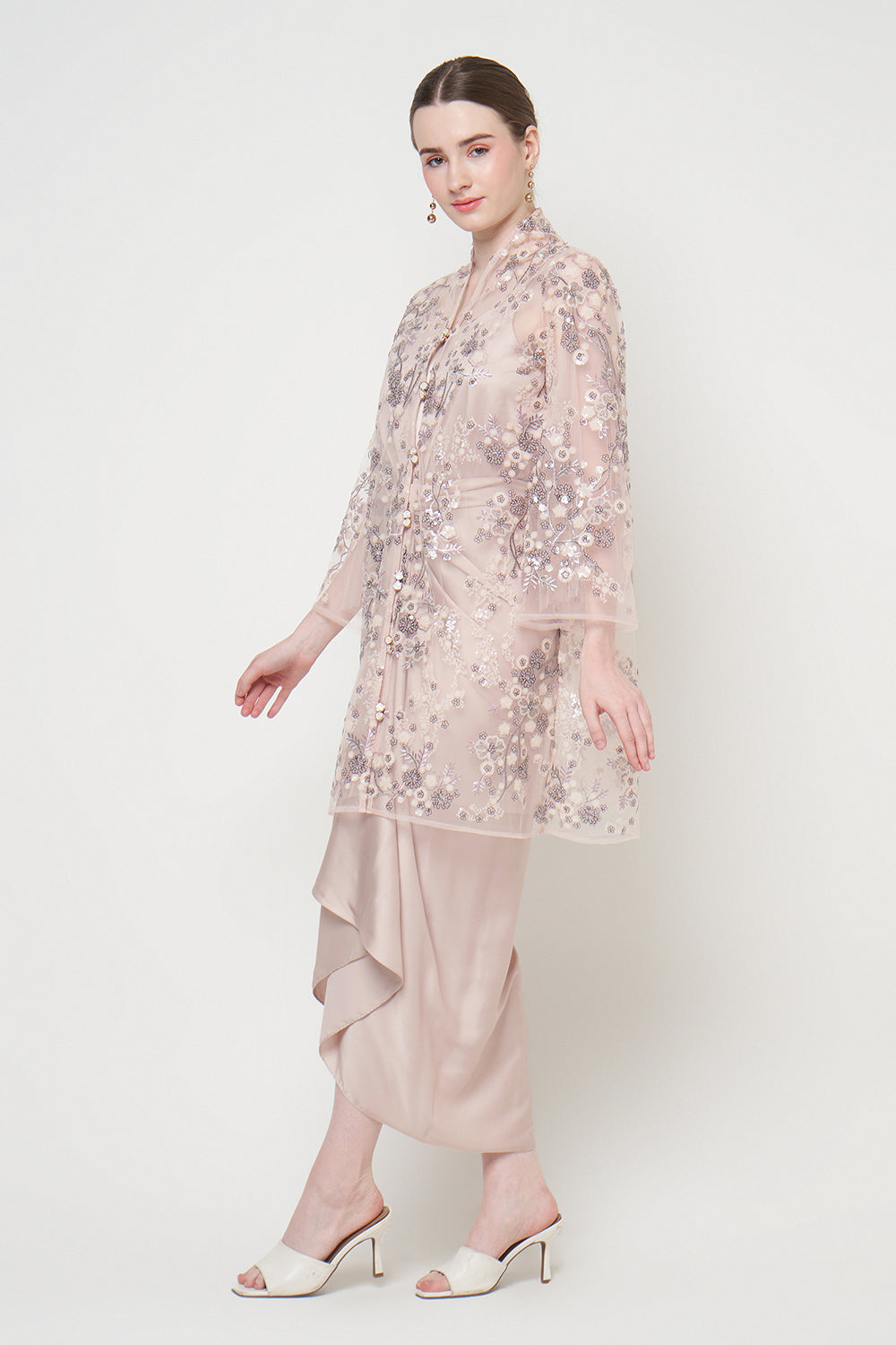 Rehana Top in Soft Pink