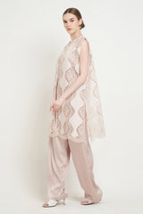 Paulina Outer Top in Blush Pink