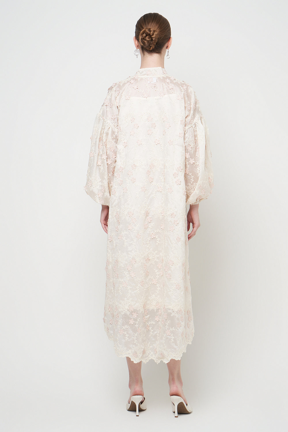 Kalisa Midi Dress in Cream