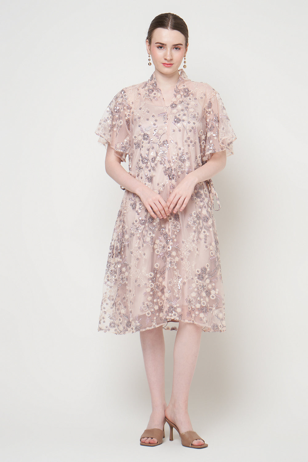 Alessia Dress in Soft Pink