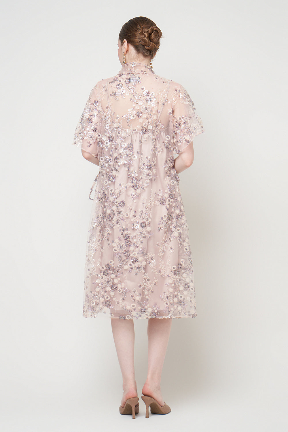 Alessia Dress in Soft Pink