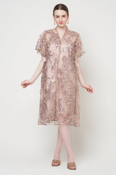 Alessia Dress in Bronze