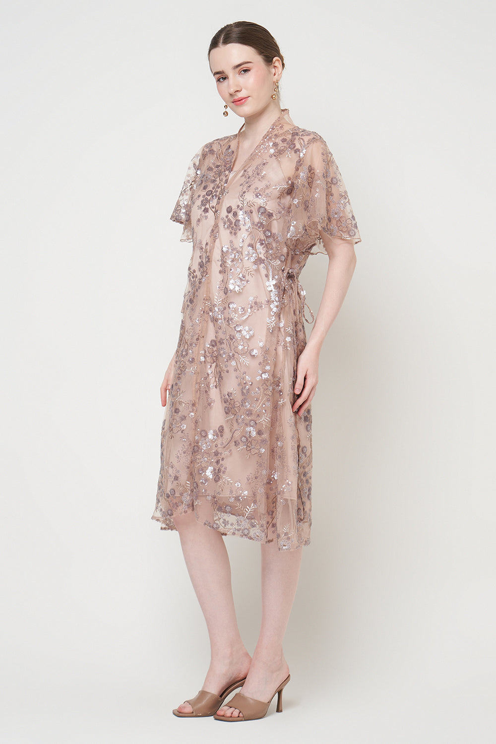 Alessia Dress in Bronze