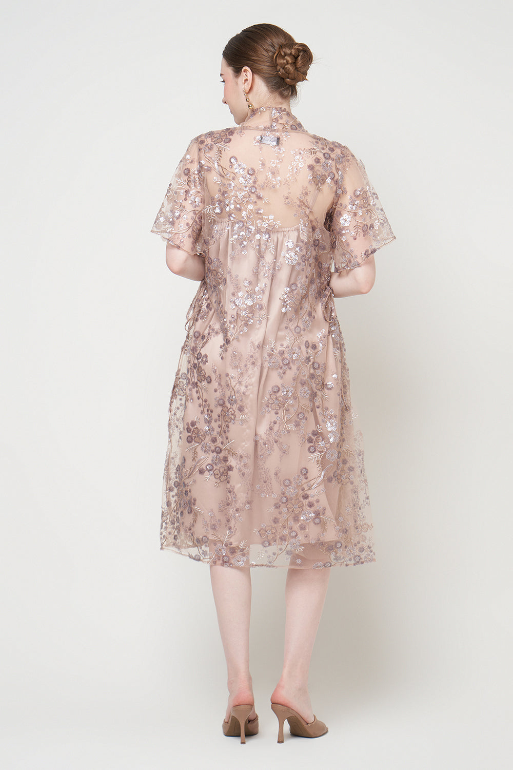 Alessia Dress in Bronze