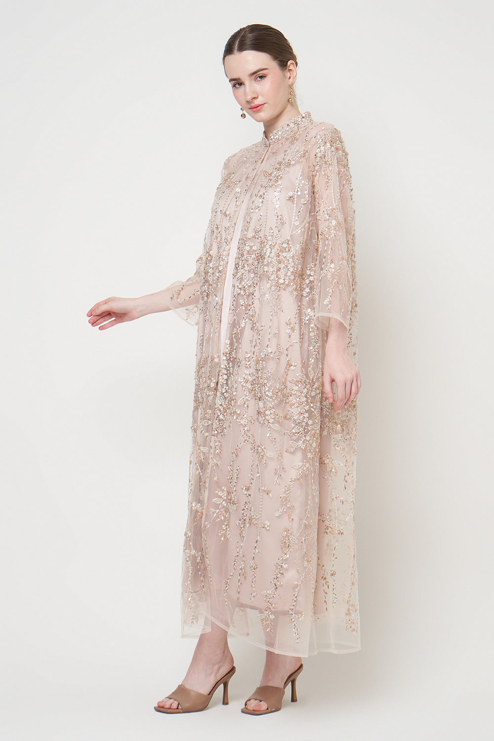 Sheiza Dress in Champagne
