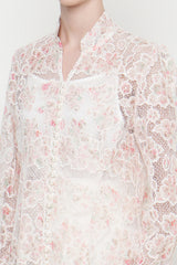 Seina Kebaya Top in Light Pink