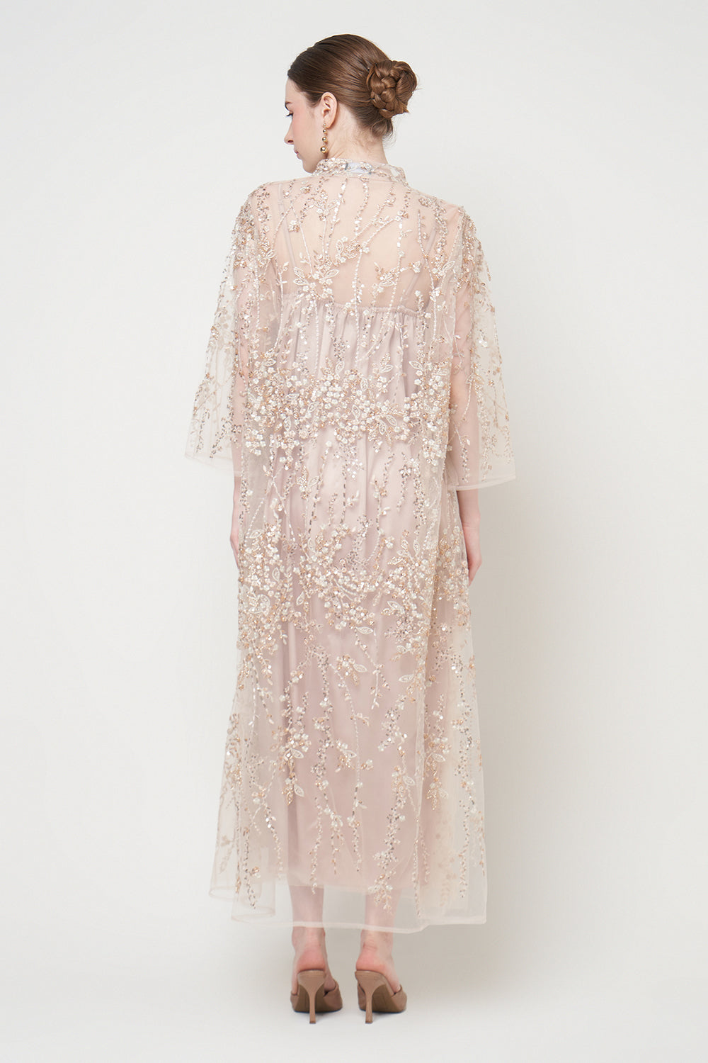 Sheiza Dress in Champagne