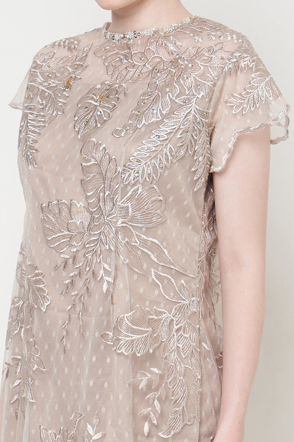 Erella Dress in Nude