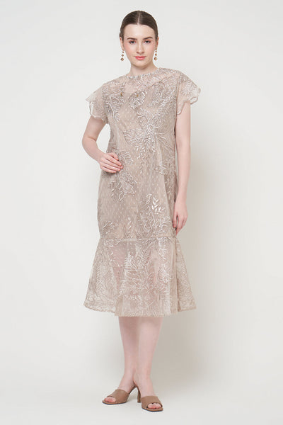 Erella Dress in Nude