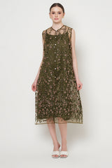 Wynona Dress in Olive