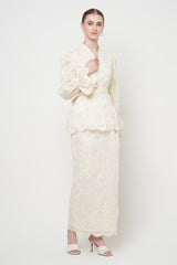 Noura Kebaya Set in Cream