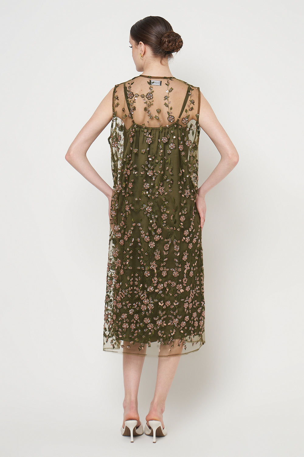Wynona Dress in Olive