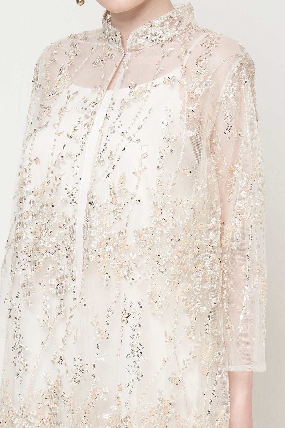 Sheiza Dress in Broken White