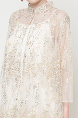 Sheiza Dress in Broken White