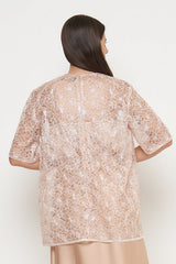 Daria Shirt in Nude Gold