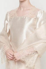 Kiara Kurung Set in Cream