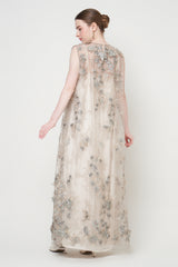 Eshal Dress in Moss Green