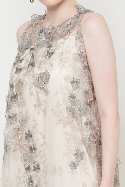 Lesha Dress in Moss Green