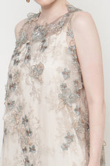 Lesha Dress in Moss Green