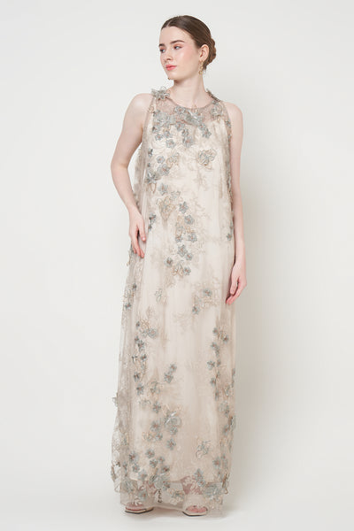 Lesha Dress in Moss Green
