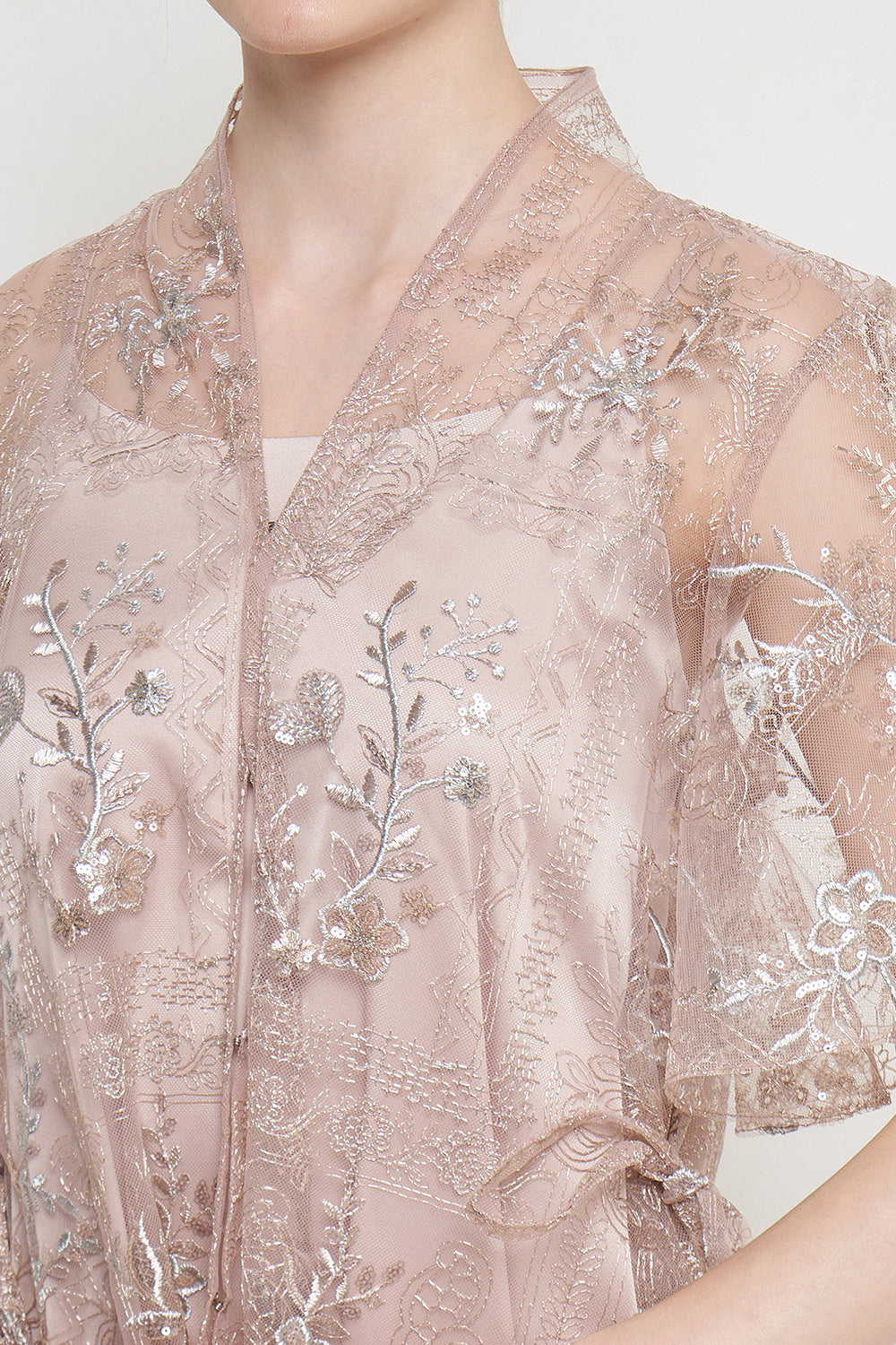 Alessia Dress in Dusty Rose