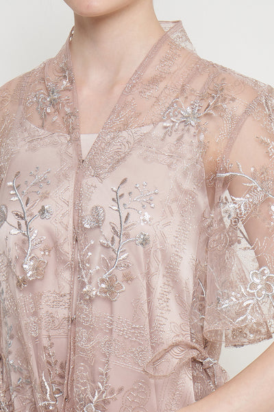 Alessia Dress in Dusty Rose