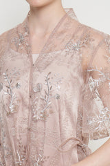 Alessia Dress in Dusty Rose
