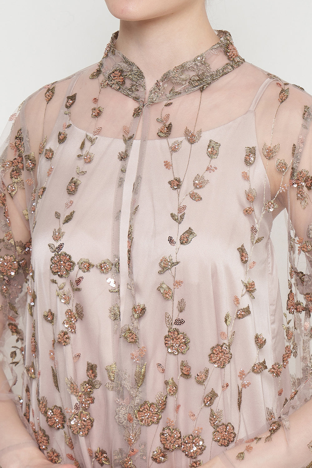 Sheiza Dress in Taupe