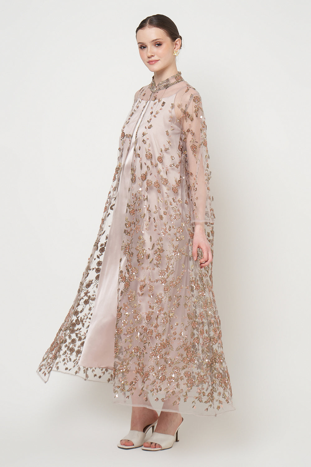 Sheiza Dress in Taupe