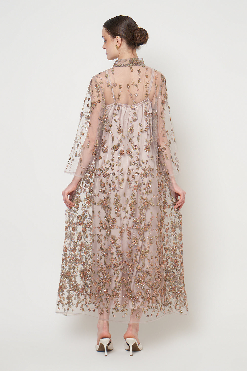 Sheiza Dress in Taupe