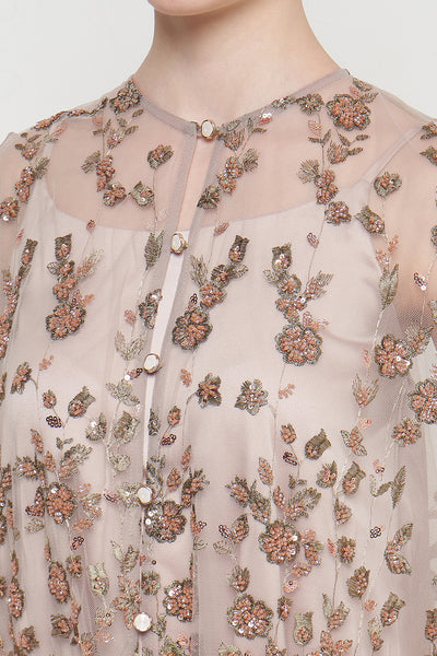 Wynona Dress in Taupe