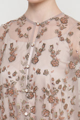 Wynona Dress in Taupe
