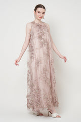 Lesha Dress in Dusty Rose