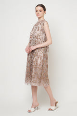 Wynona Dress in Taupe