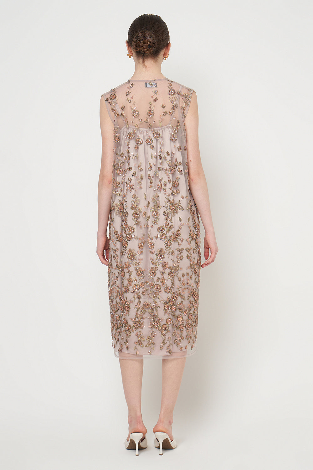 Wynona Dress in Taupe