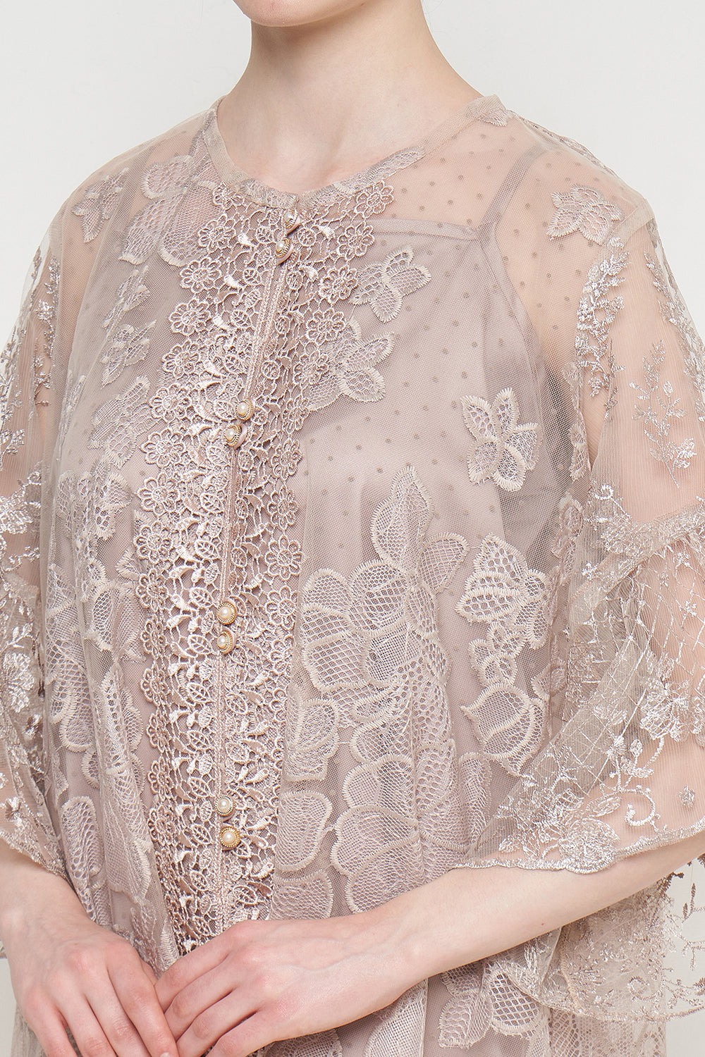 Kumi Dress in Bronze Mauve