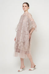 Kumi Dress in Bronze Mauve