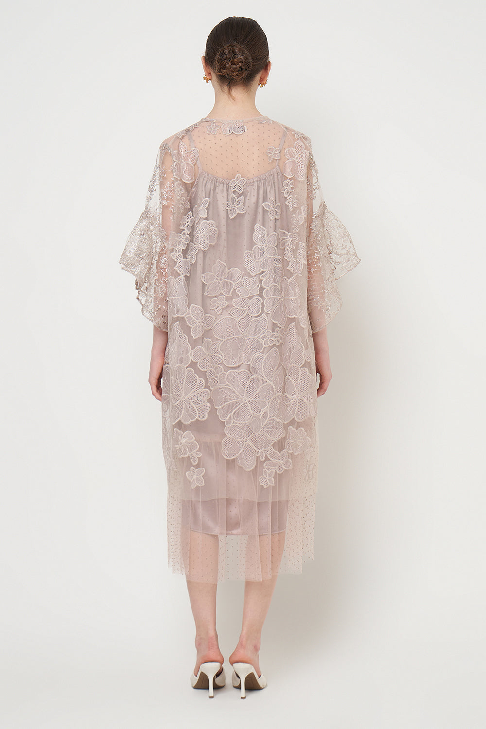 Kumi Dress in Bronze Mauve