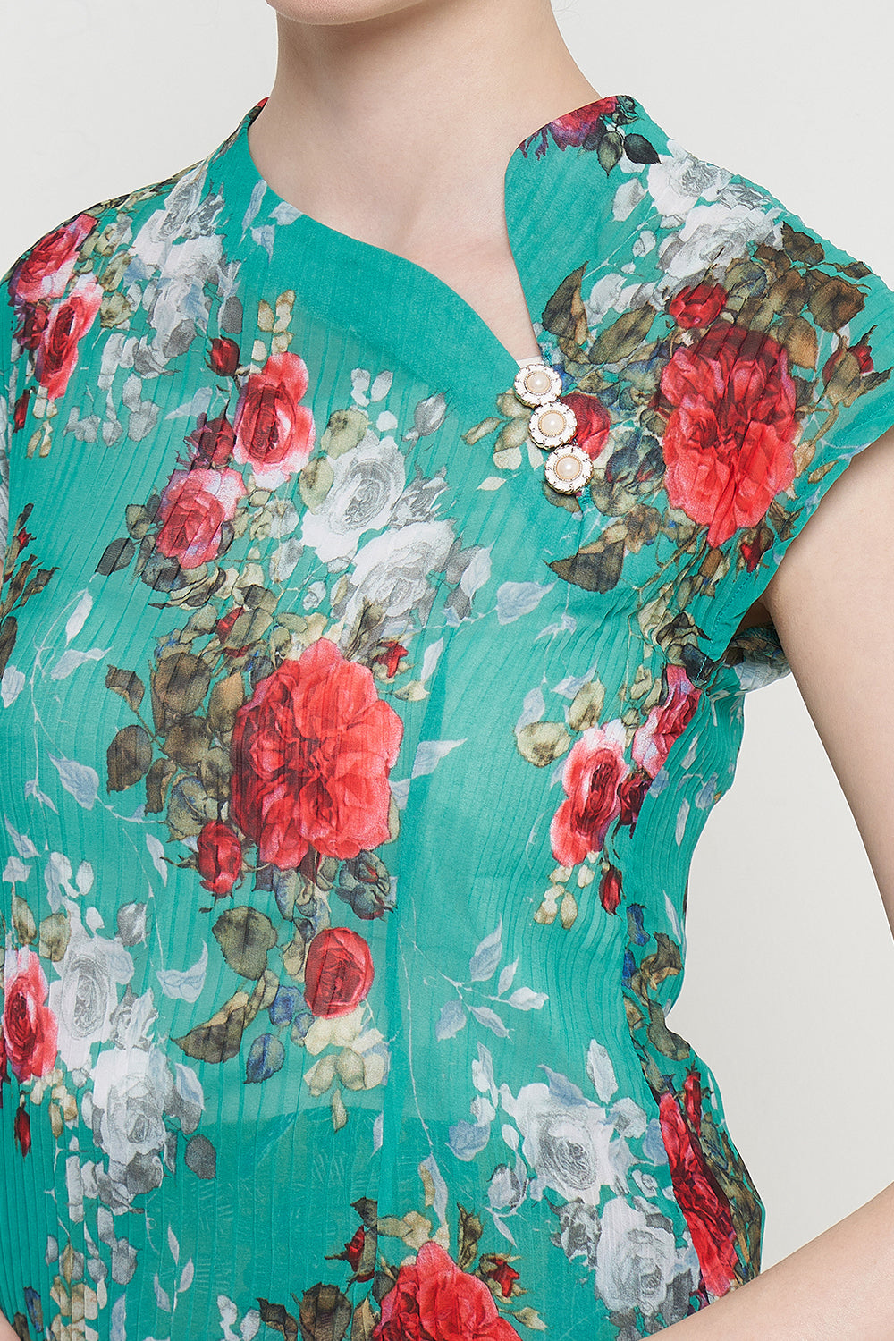 Maramis Set in Floral Green