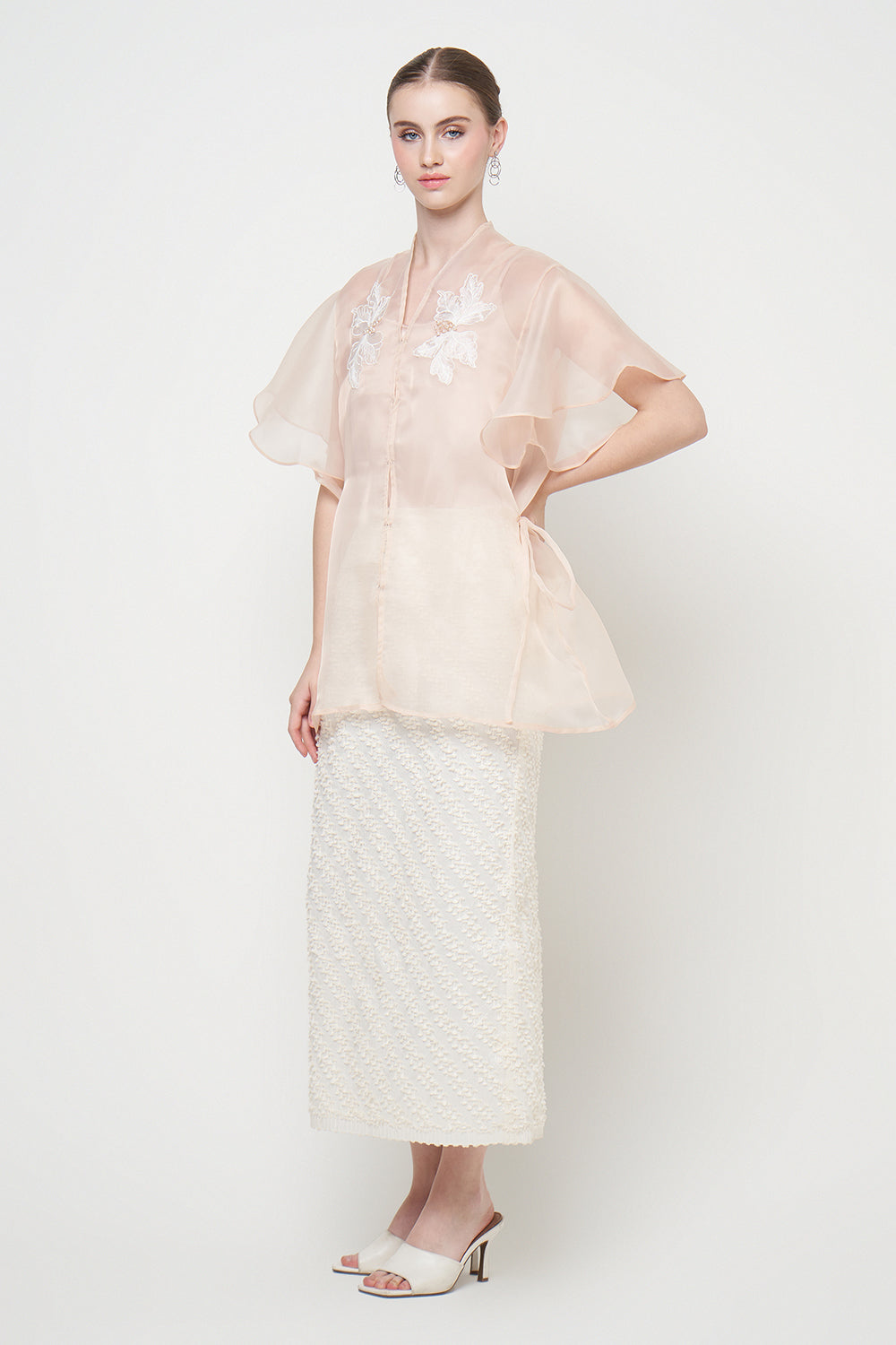 Belva Top in Petal Creme