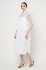 Agni Dress in White
