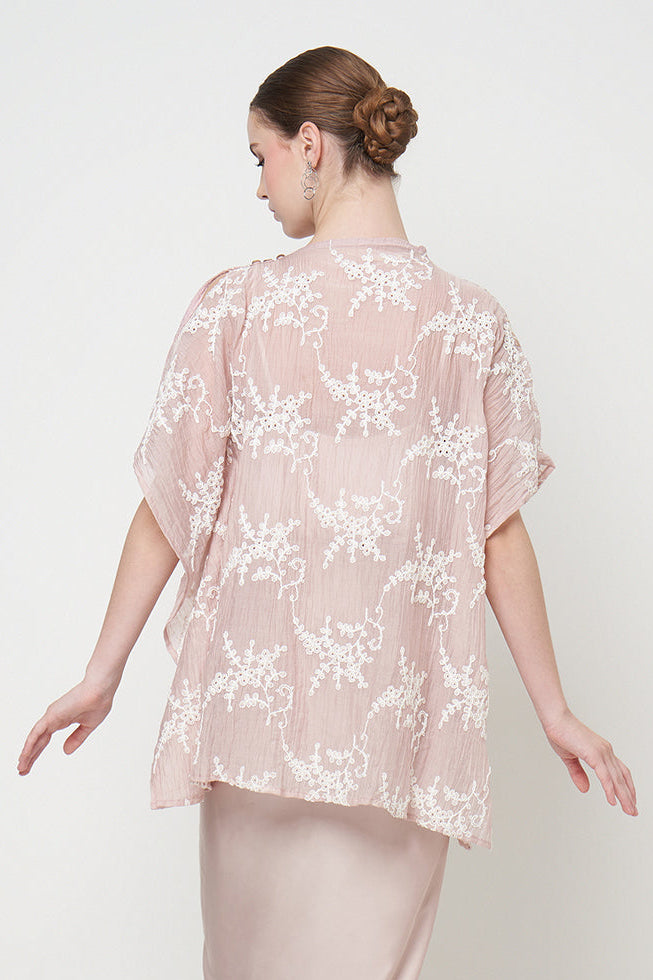 Priyanka Blouse in Dusty Pink
