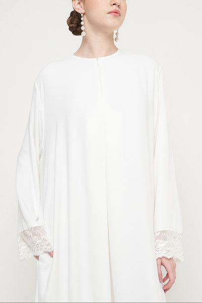Mecca Dress in White