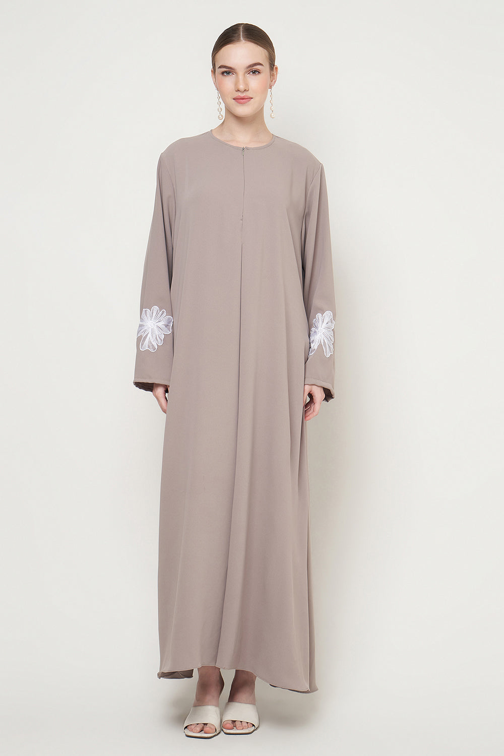 Medina Dress in Taupe