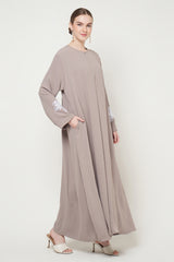 Medina Dress in Taupe