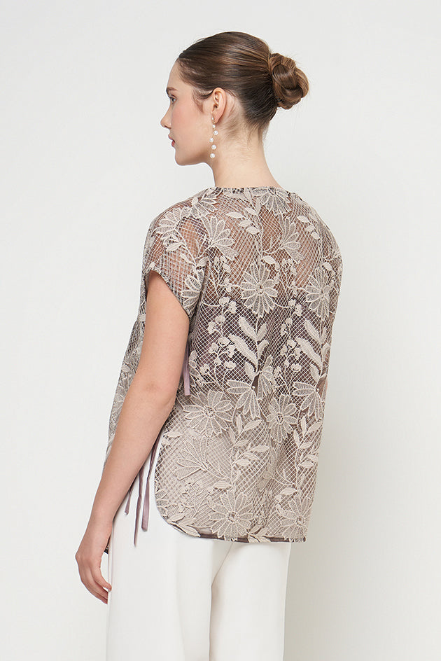 Kevia Top in Mauve