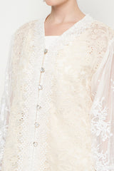 Gentari Kebaya Top in Cream