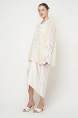 Gentari Kebaya Top in Cream