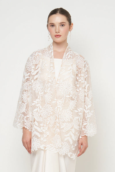 Nova Outer Top in Ivory